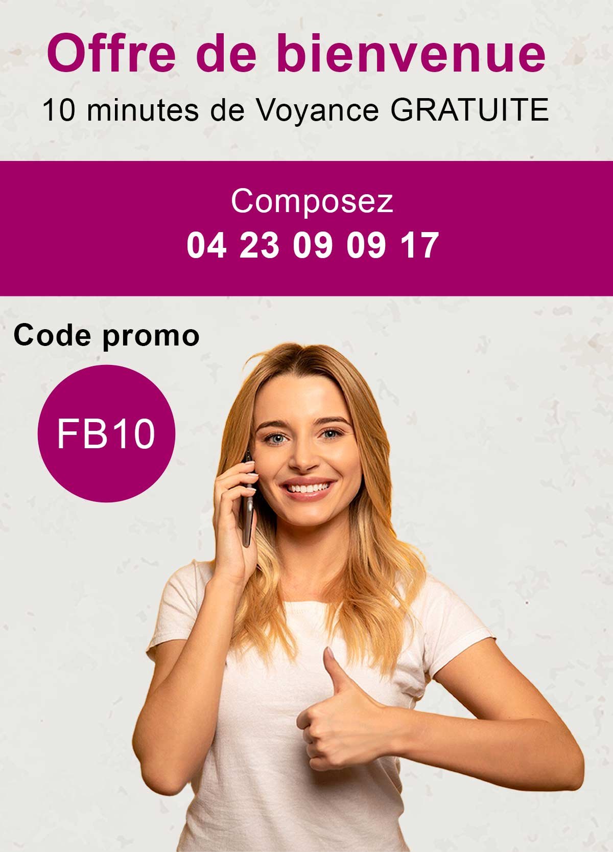 Offre 10 min voyance GRATUITE 